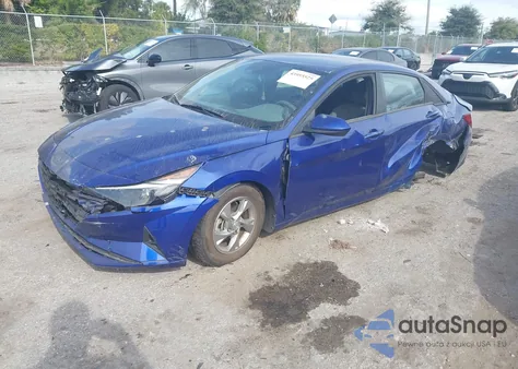 2021 Hyundai Elantra Se from USA, damaged, VIN 5NPLL4AG0MH033015